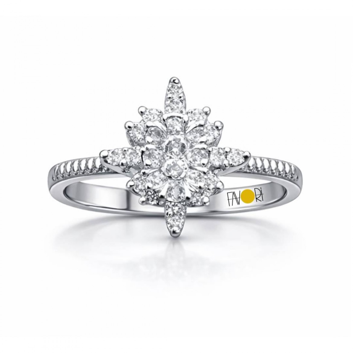 Kuzey Yıldızı Pırlanta Yüzük 