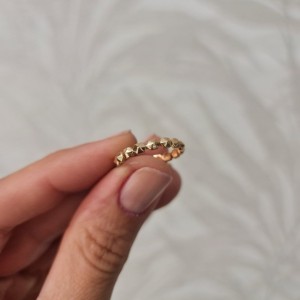 Piramit Model Yüzük 14 Ayar