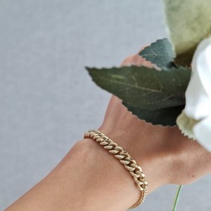 Yarı Gurmet Bileklik 14 Ayar