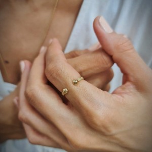 Özel Tasarım Yüzük 14 Ayar