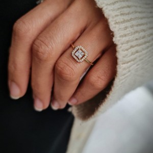 Klasik Baget Yüzük 14 Ayar Klasik Baget Yüzük 14 Ayar