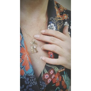 R Harf Kolye 14 Ayar Altın R Harf Kolye 14 Ayar Altın