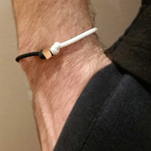 Beşiktaş Altın İpli Taraftar Bileklik 14 Ayar