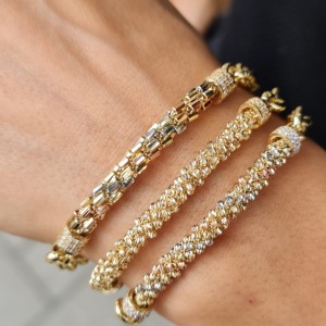 Dorika Modern Bileklik 14 Ayar Dorika Modern Bileklik 14 Ayar