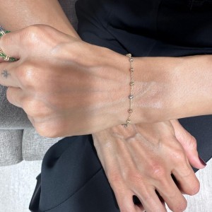 Dorika Zincir Bileklik 14 Ayar Altın