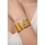 Trabzon Hasır Kelepçe 14 Ayar (8 Sıra) Trabzon Hasır Kelepçe 14 Ayar (8 Sıra)