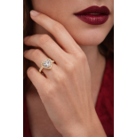 Kalp Baget Yüzük / Sevgililer Günü Hediyesi (333 Milyem)