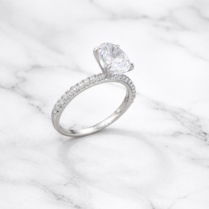 Oval Tektaş Model 14 Ayar Altın Yüzük | Şık ve Zarif Tasarım