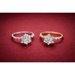 Lotus Tektaş Yüzük 14 Ayar Altın