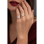 Lotus Tektaş Yüzük 14 Ayar Altın