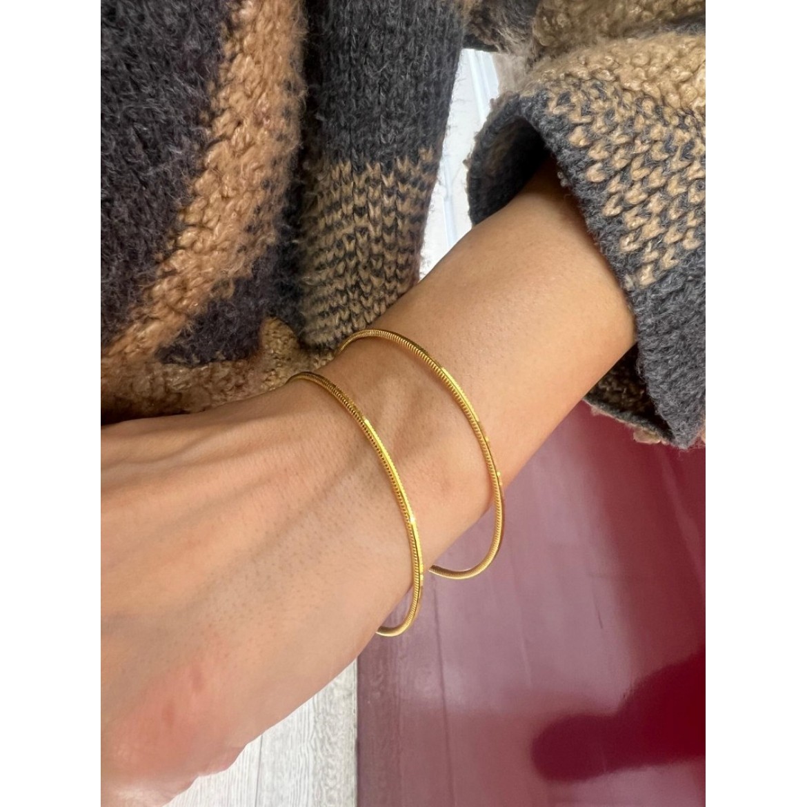 Ajda Bilezik 14 Ayar Altın (585 Milyem)